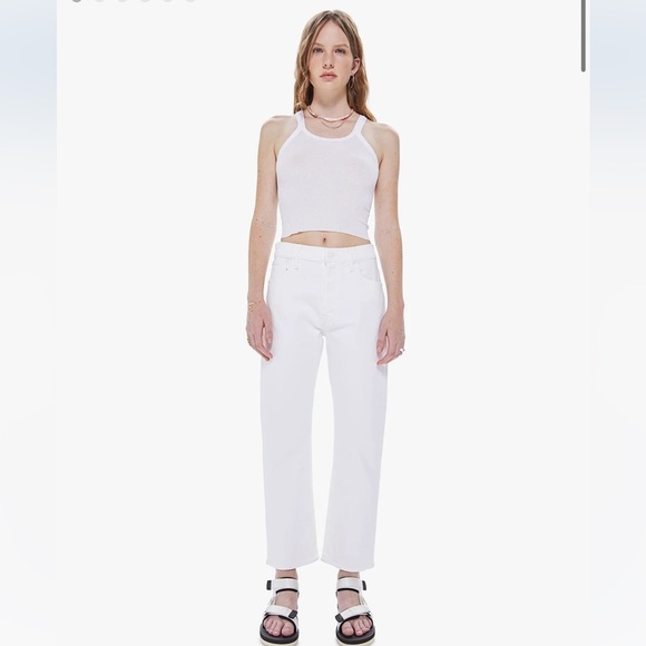 MOTHER Denim - NWT MOTHER SUPERIOR The Ditcher Crop Size 30